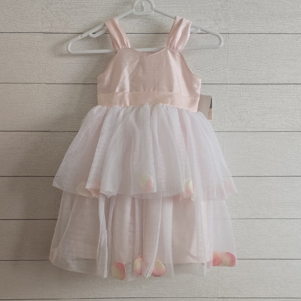 Pippa & Julie Elegant Cream Dress
